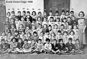 ECOLE VICTOR HUGO MATERNELLE 1950